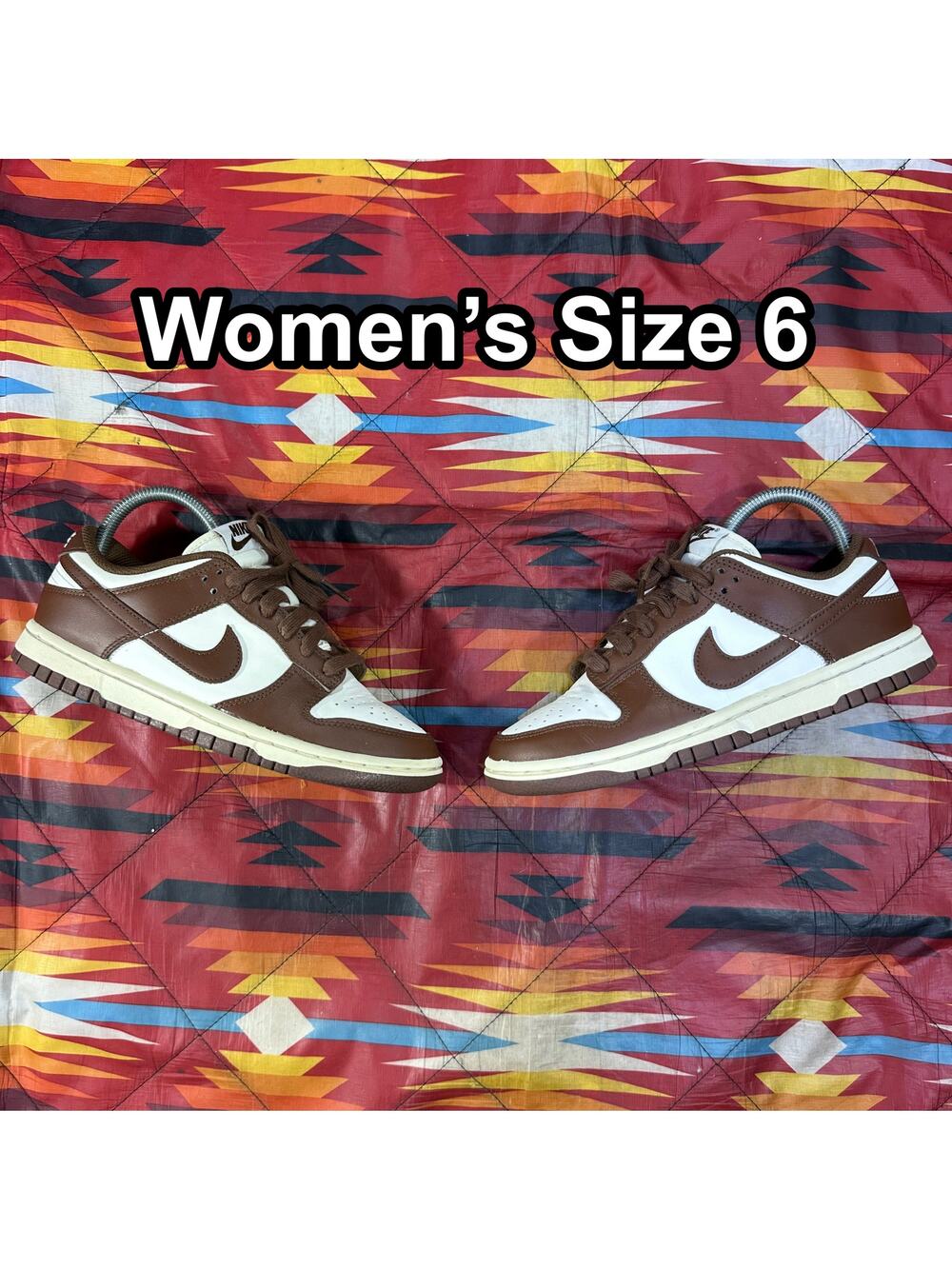 Nike Dunk Low Mocha Cacao Wow Brown Women’s Size 6 Sneakers DD1503-124